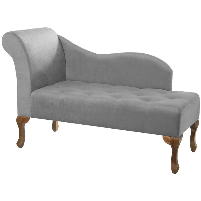 Diván Alexandra House Living Gris 122 x 77 x 51 cm 0 Diván Alexandra House Living Gris 122 x 77 x 51 cm 0