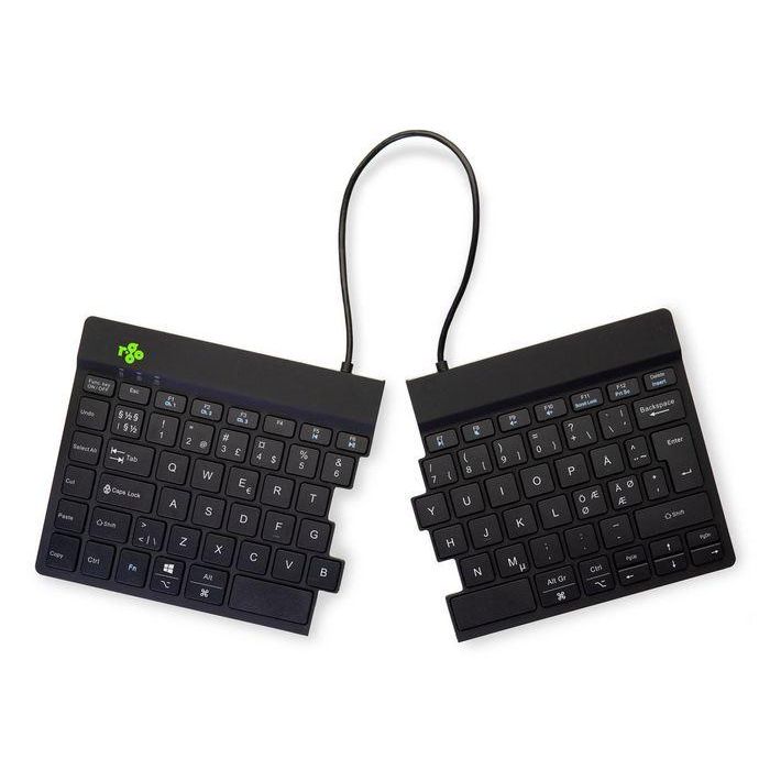 R-Go Tools Ergonomic keyboard R-Go Split Break with break software, ergonomic split keyboard, QWERTY (NORDIC), Bluetooth, black 5 R-Go Tools Ergonomic keyboard R-Go Split Break with break software, ergonomic split keyboard, QWERTY (NORDIC), Bluetooth, black 5
