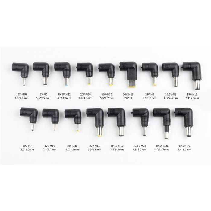 CoreParts Adaptador de Corriente Universal 90W 19-20V 4.5-4.7A Conector: Multi 1 CoreParts Adaptador de Corriente Universal 90W 19-20V 4.5-4.7A Conector: Multi 1