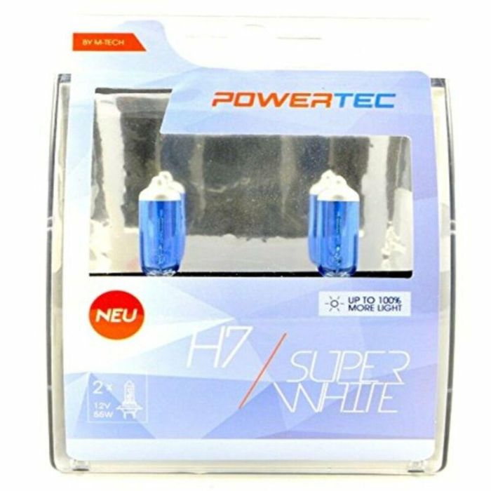 Bombilla para Automóvil M-Tech PTZSW7-DUO 12 V Halógena 60 W 55 W Bombilla para Automóvil M-Tech PTZSW7-DUO 12 V Halógena 60 W 55 W
