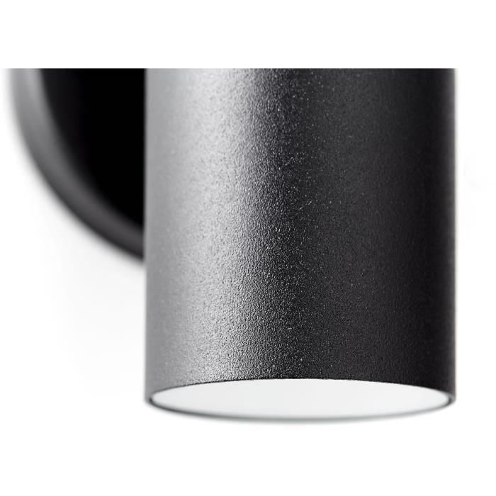 Brilliant BRI4004353346958 Jandy Aplique Descendente 2 Luces GU10 Max 18W, Negro, Bombilla no incluida 4