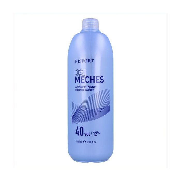 Risfort Oxidante Mechas Activador 40Vol (12%) 1000 ml - Para tintes y decoloraciones Risfort Oxidante Mechas Activador 40Vol (12%) 1000 ml - Para tintes y decoloraciones