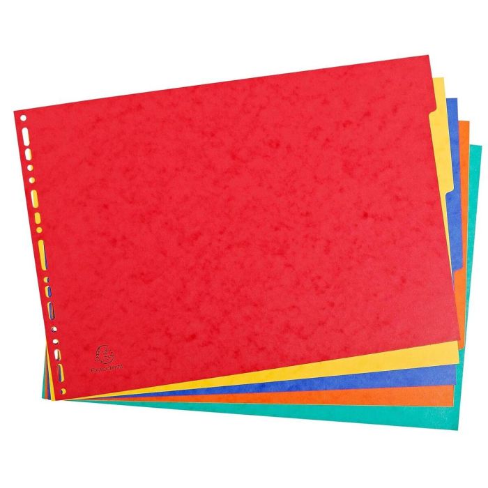 Separadores Exacompta Multicolor A3 (20 Unidades) 4 Separadores Exacompta Multicolor A3 (20 Unidades) 4