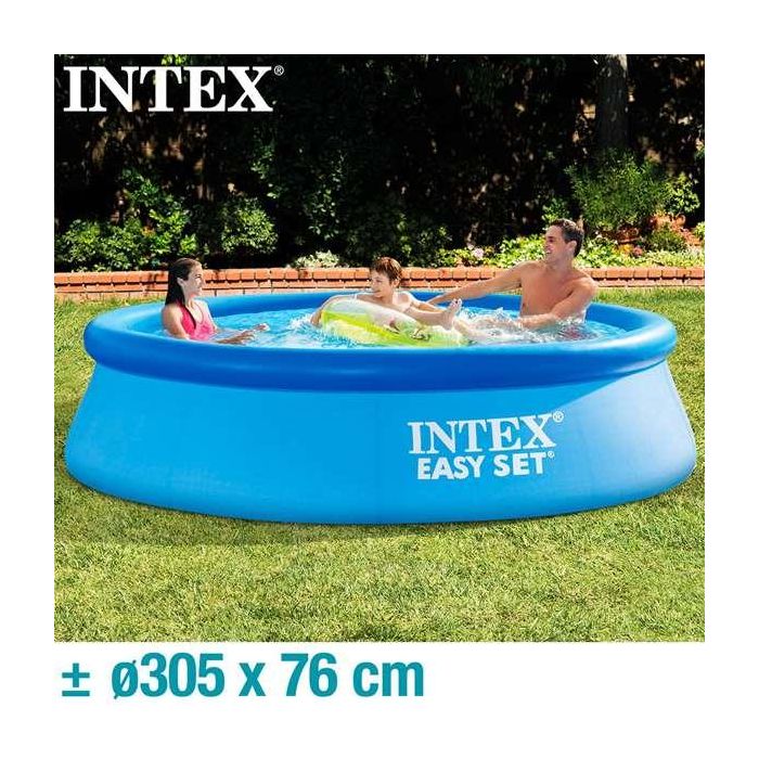 Intex Piscina Easy Set Redonda 305x76cm 3853L con Depuradora para Niños y Adultos 7