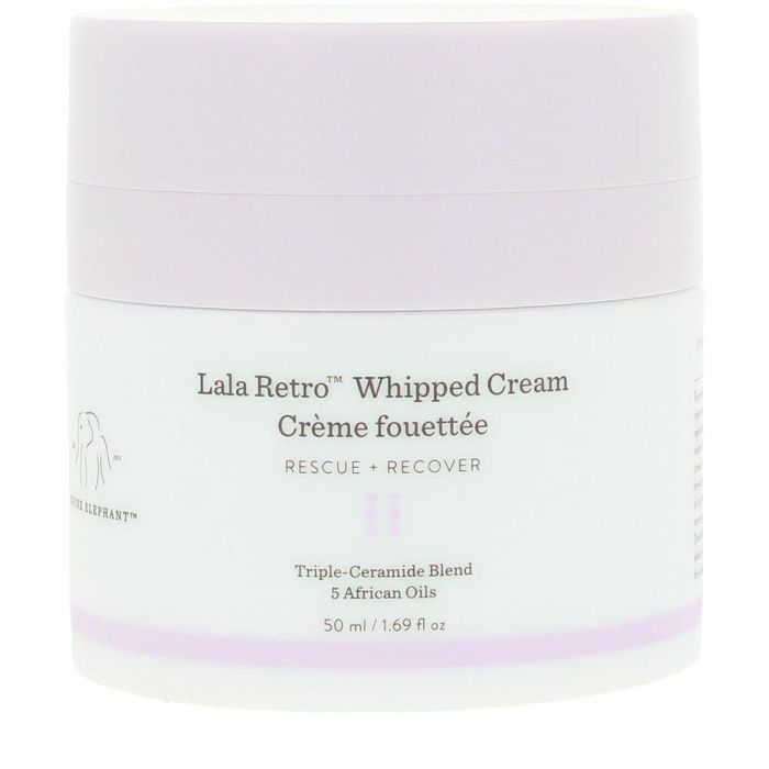 Drunk Elephant Lala Retro Whipped Crema Hidratante Facial 50 ml – Triple Ceramida para Barrera Cutánea