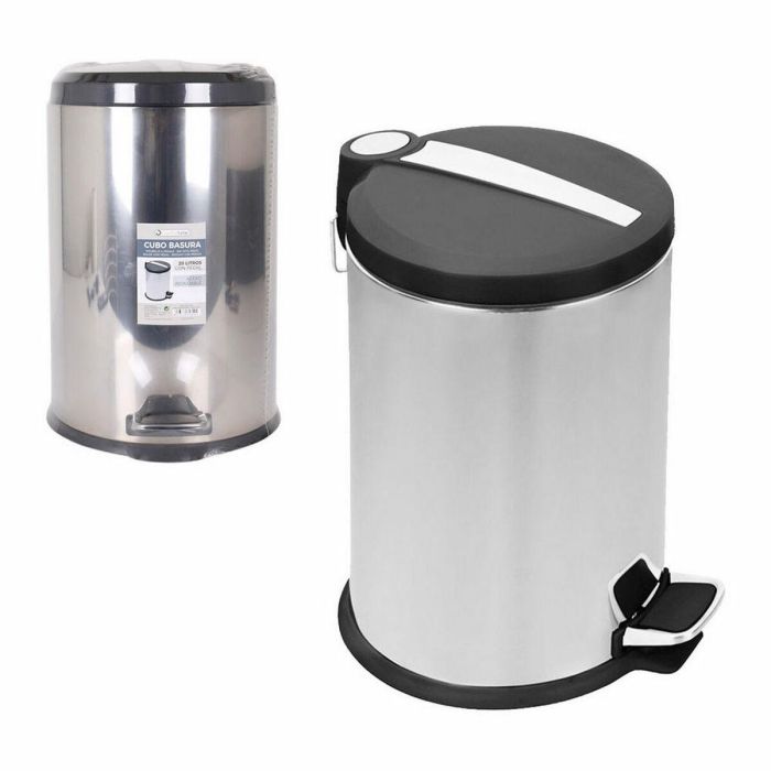 Cubo de Basura de Metal con Pedal 20Lts - Confortime Cubo de Basura de Metal con Pedal 20Lts - Confortime