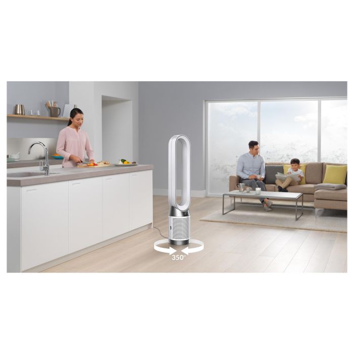 Dyson Purifier Cool Gen1 Purificador de Aire con Ventilador y Calefacción, Filtro HEPA 13, Blanco