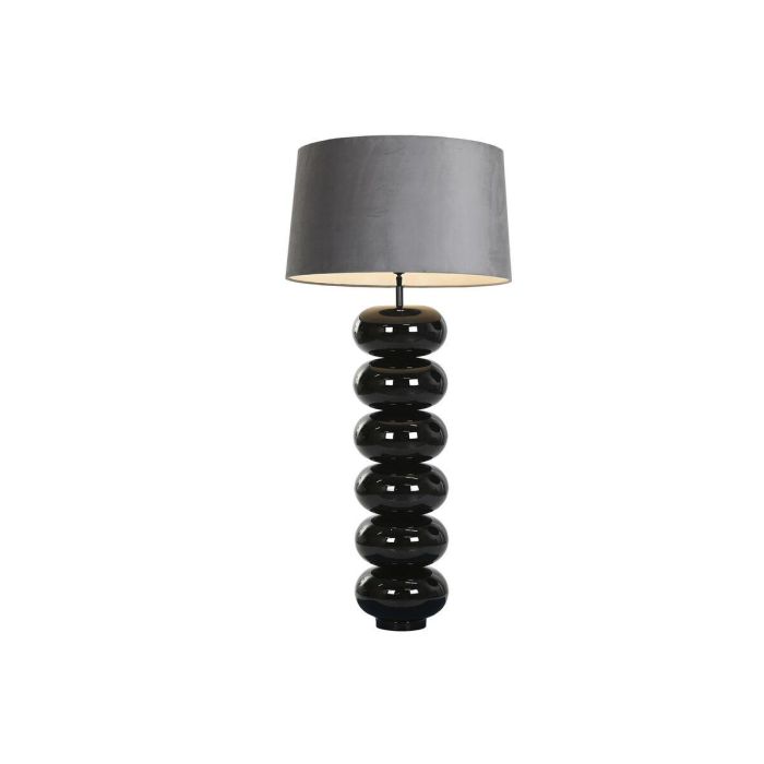 Lampara Sobremesa Item Home DKD Home Decor Negro Gris 55 x 121 x 55 cm 4