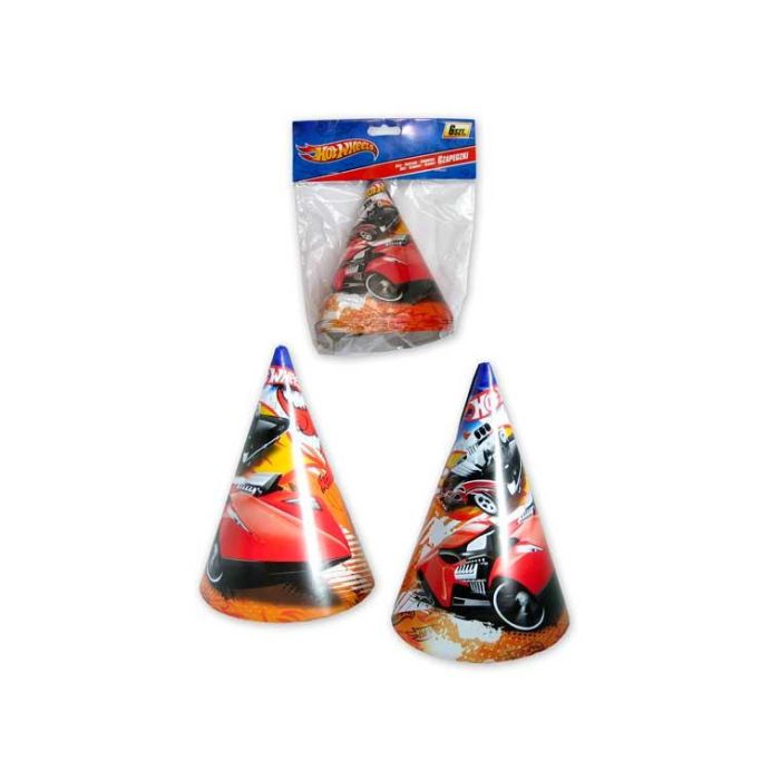 Pack 4 grorros Fiesta16 cms Hot Wheels