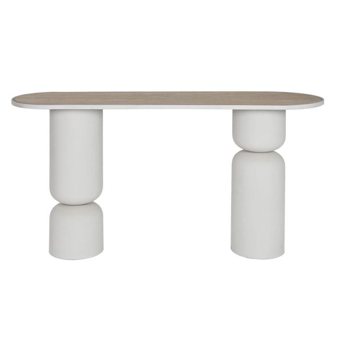 Recibidor Home ESPRIT Blanco Beige 150 x 45 x 77 cm 1