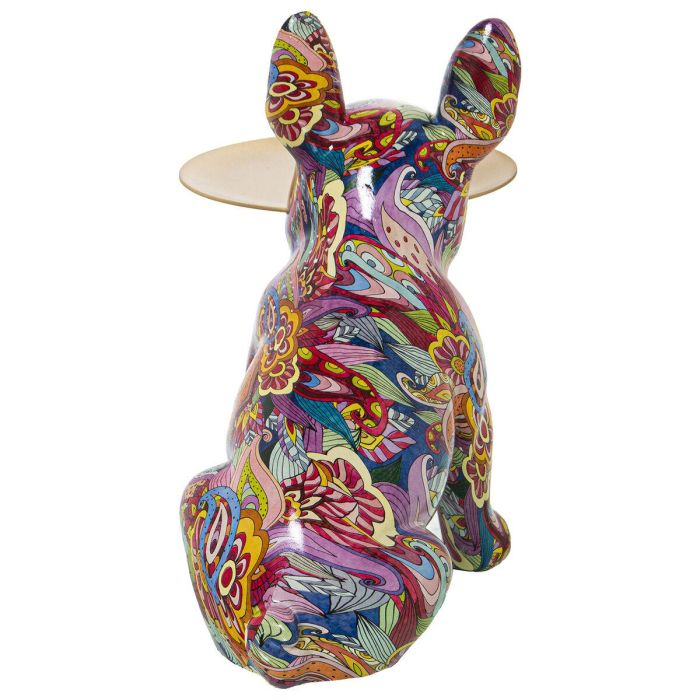 Figura Decorativa Alexandra House Living Multicolor Plástico Perro 22 x 34 x 29 cm Bandeja 2