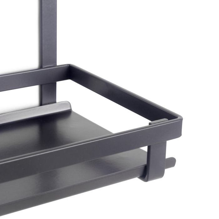 Emuca Estante para utensilios de cocina Titane, Acero, Gris antracita 4