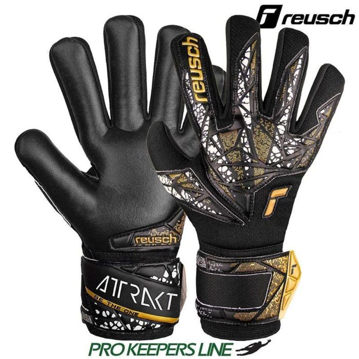 Guantes de Portero Reusch Attrakt Silver Nc Negro 0 Guantes de Portero Reusch Attrakt Silver Nc Negro 0