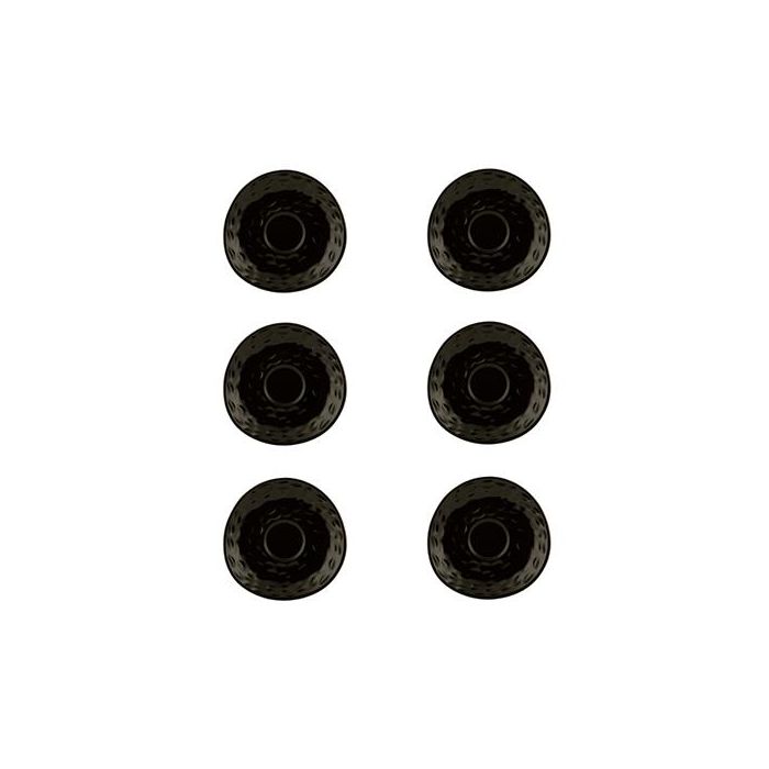 Barista Platillo Negro 16 Cm (6 Unidades) 2 Barista Platillo Negro 16 Cm (6 Unidades) 2