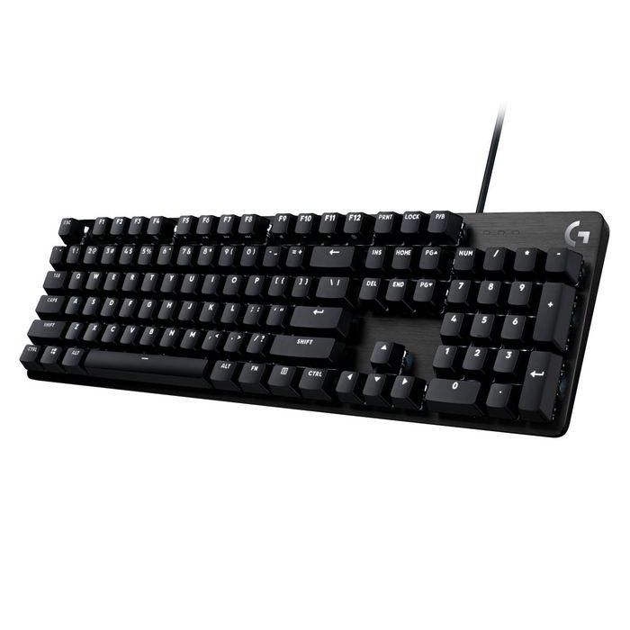 Logitech G413 SE Teclado Gaming Mecánico Táctil Full-Size QWERTY USB US International Teclas PBT Anti-Ghosting Retroiluminación Blanca 1