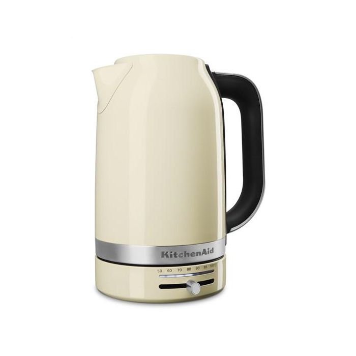 Kitchenaid Hervidor de Agua con Control de Temperatura 1.7L, 7 Posiciones de Calentamiento, Color Crema Kitchenaid Hervidor de Agua con Control de Temperatura 1.7L, 7 Posiciones de Calentamiento, Color Crema