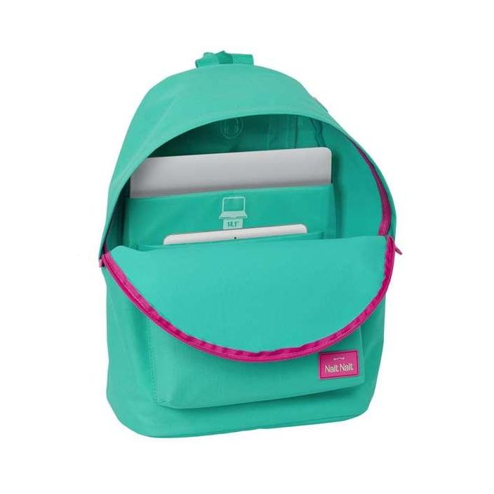 Mochila para Portátil Nait Nait Mint Verde 31 x 41 x 16 cm 3