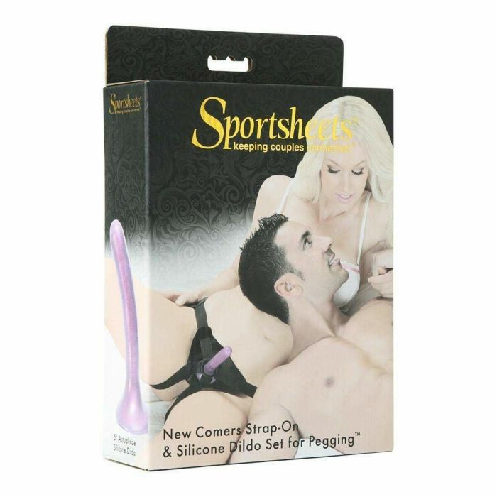 Consolador con arnés Sportsheets 22 Consolador con arnés Sportsheets 22