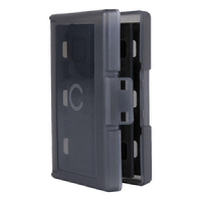 Estuche protector y de transporte - KONIX - Para cartuchos de juego Nintendo Switch 2 - A prueba de golpes - 24 compartimentos de almacenamiento - Negro 2 Estuche protector y de transporte - KONIX - Para cartuchos de juego Nintendo Switch 2 - A prueba de golpes - 24 compartimentos de almacenamiento - Negro 2