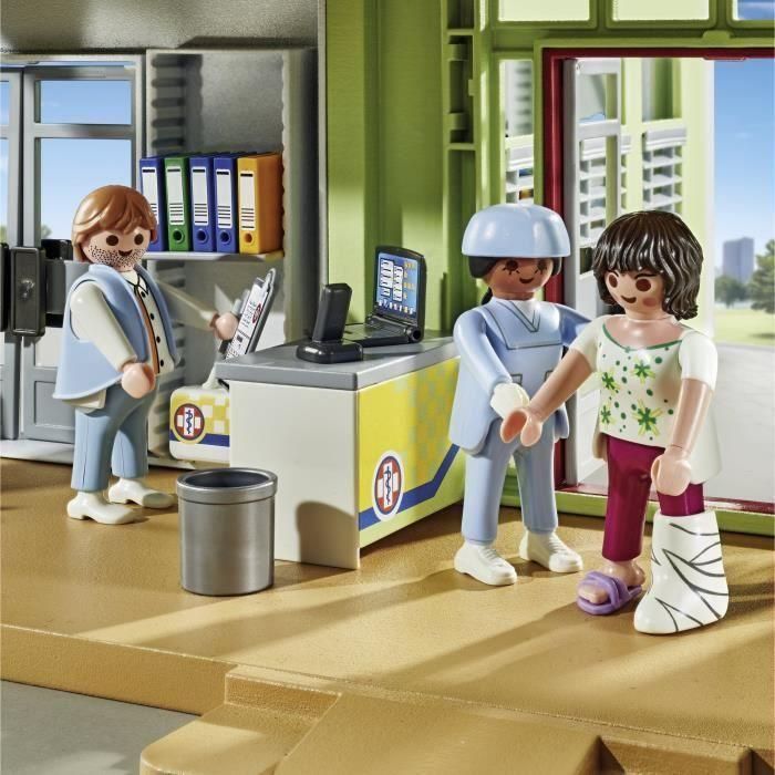 PLAYMOBIL - 71615 - Hospital reconvertido 3