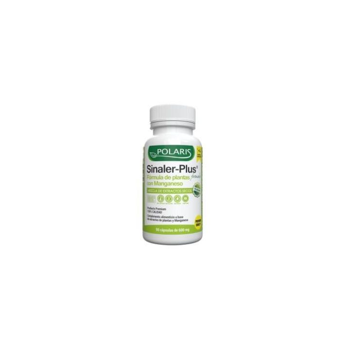 Polaris Sinaler Plus 600mg 90 Cápsulas, Ayuda frente a Alérgenos, Sin Gluten y Sin Lactosa