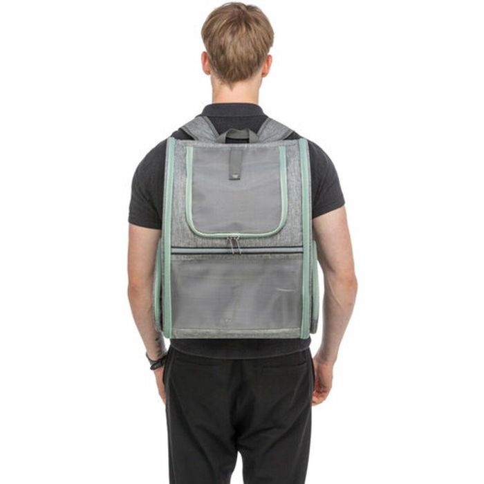 Mochila para Mascotas Trixie Gris claro 39 × 43 × 27 cm 7 Mochila para Mascotas Trixie Gris claro 39 × 43 × 27 cm 7