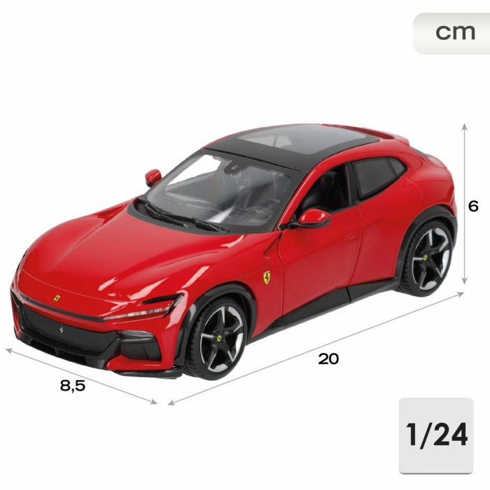 Coche Bburago Ferrari Purosangre 1:24 3 Coche Bburago Ferrari Purosangre 1:24 3