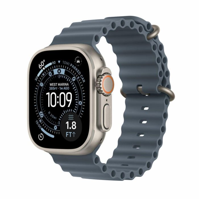Apple Watch Ultra 3 Titanium Cellular 49mm - Reloj Inteligente con Correa Maritimblau