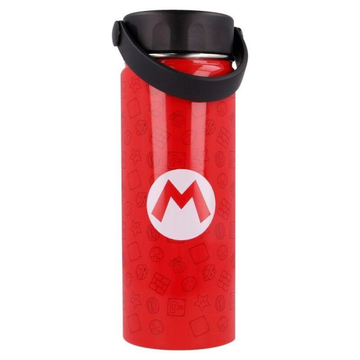 Botella termo acero inoxidable Super Mario Bros Nintendo 530ml 2