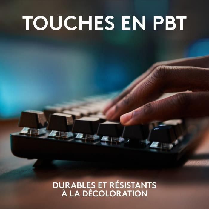 LOGITECH G - Teclado para juegos - G413 TKL SE - Mecánico, retroiluminado, aluminio negro 2 LOGITECH G - Teclado para juegos - G413 TKL SE - Mecánico, retroiluminado, aluminio negro 2