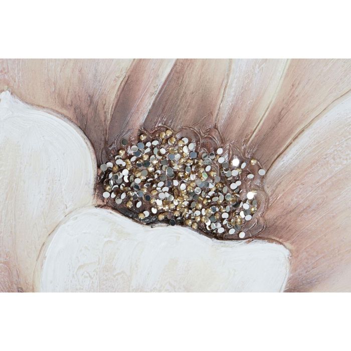 Cuadro Shabby DKD Home Decor Blanco Dorado 2.8 x 80 x 80 cm (2 Unidades) 2 Cuadro Shabby DKD Home Decor Blanco Dorado 2.8 x 80 x 80 cm (2 Unidades) 2