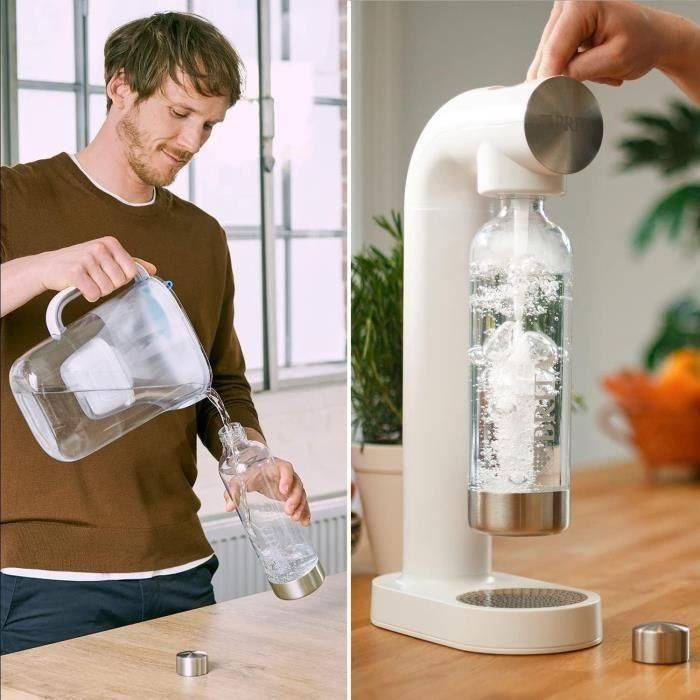 BRITA sodaONE máquina de agua con gas - blanco 1