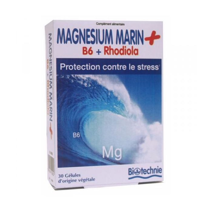 Magnesio Marino + B6 + Rhodiola Magnesio Marino + B6 + Rhodiola