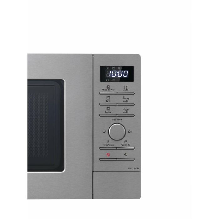 Microondas con Grill Panasonic NN-J19KSMEPG Acero 800 W 1000 W 20 L 3 Microondas con Grill Panasonic NN-J19KSMEPG Acero 800 W 1000 W 20 L 3