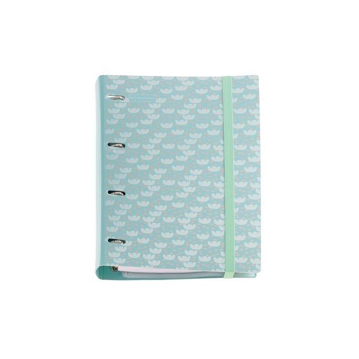 Carpebloc Miquelrius Lifestyle Polyfoam A4 4 An.Mixtas 35Mm Con Rec.100 Hj. 90 Gr. Mint Leaves