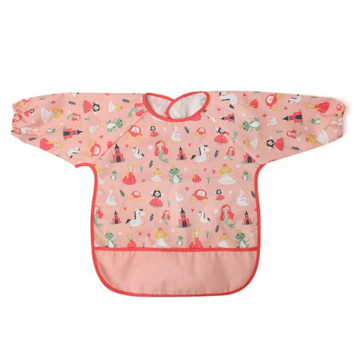 Babero Impermeable Con Mangas Rosa 2 Babero Impermeable Con Mangas Rosa 2