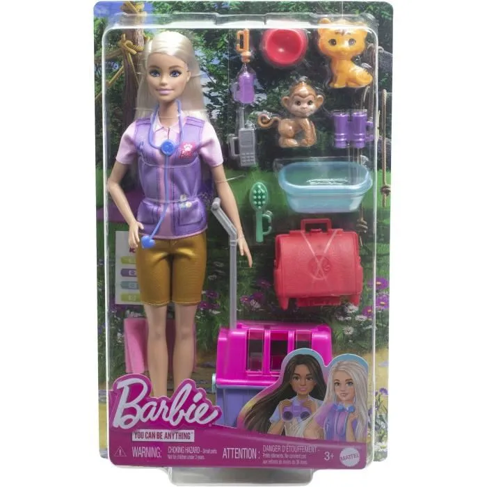 Barbie Barbie Rescate de Animales HRG50 Juego de Muñeca y Accesorios para Niños 5 Barbie Barbie Rescate de Animales HRG50 Juego de Muñeca y Accesorios para Niños 5