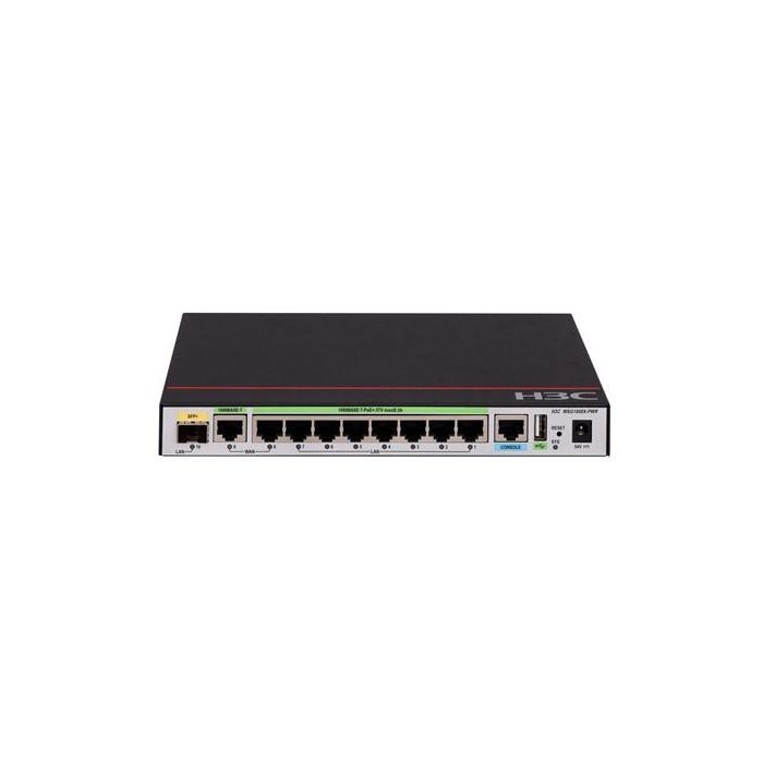 H3C Wsg1808X-Pwr 10-Port (9*1000Base-T And 1*Sfp Plus) Wirel H3C Wsg1808X-Pwr 10-Port (9*1000Base-T And 1*Sfp Plus) Wirel