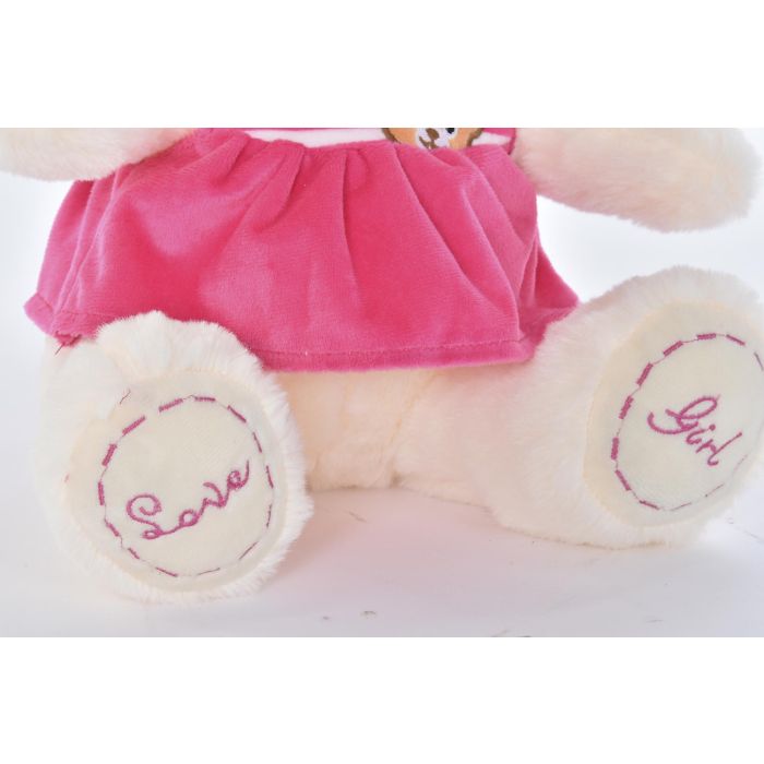 Oso de Peluche DKD Home Decor Azul Beige Rosa Infantil Oso 27 x 20 x 30 cm (2 Unidades) 2 Oso de Peluche DKD Home Decor Azul Beige Rosa Infantil Oso 27 x 20 x 30 cm (2 Unidades) 2
