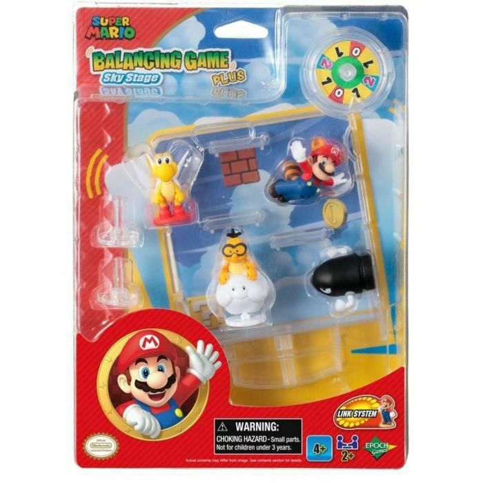 Juego balanceo super mario sky stage, incluye 3 figuras 12,80 x 10,50 cm 1