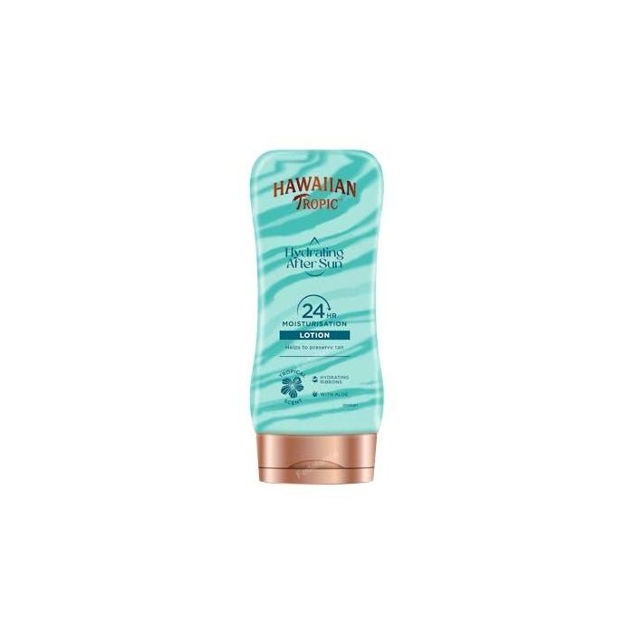 Hawaiian Tropic After Sun Silk Hydration Air Soft Loción Ultra Ligera Coconut & Papaya para Alivio e Hidratación 24h 180 ml