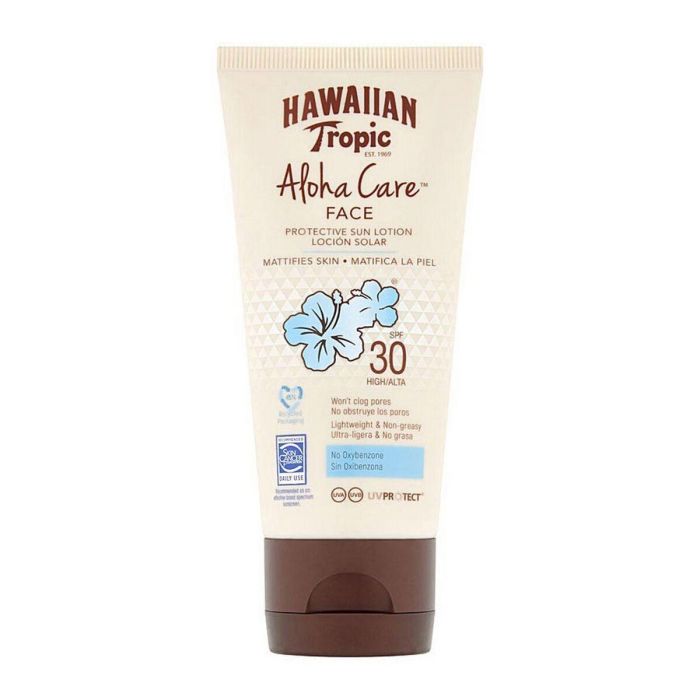 Hawaiian Tropic Aloha Care Face Sun Lotion Spf30