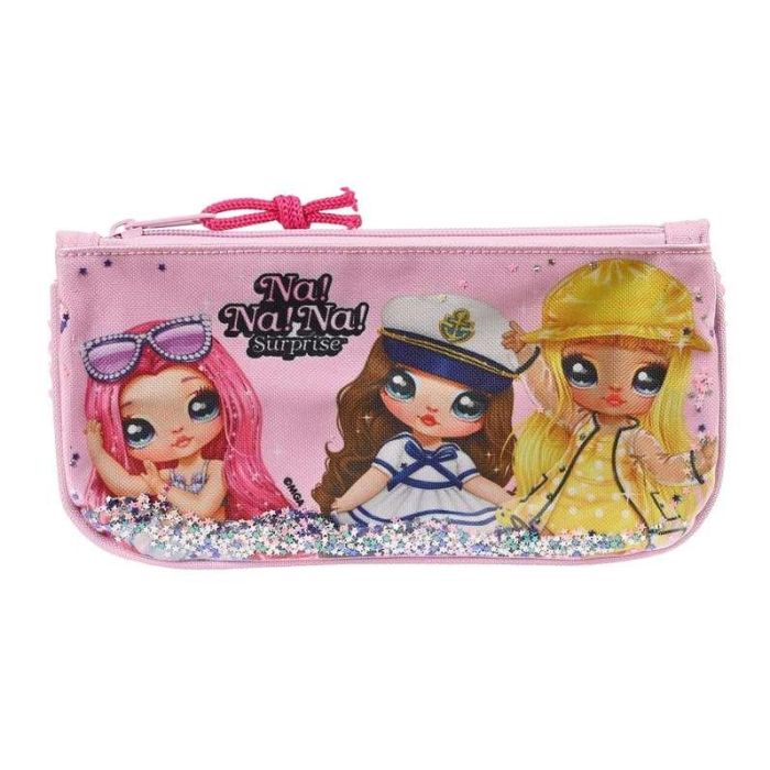 Estuche Escolar Na!Na!Na! Surprise Sparkles Rosa (23 x 11 x 1 cm) Estuche Escolar Na!Na!Na! Surprise Sparkles Rosa (23 x 11 x 1 cm)