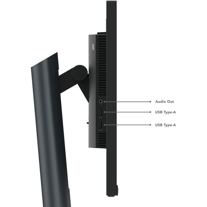 Lenovo P24q-30 Monitor 23.8" QHD IPS 2560x1440 60Hz 4ms HDMI DP USB Negro 4 Lenovo P24q-30 Monitor 23.8" QHD IPS 2560x1440 60Hz 4ms HDMI DP USB Negro 4