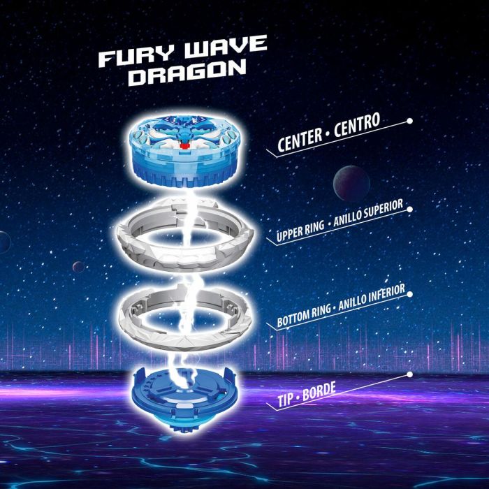 Peonza Infinity Nado (4 Unidades) 2 Peonza Infinity Nado (4 Unidades) 2
