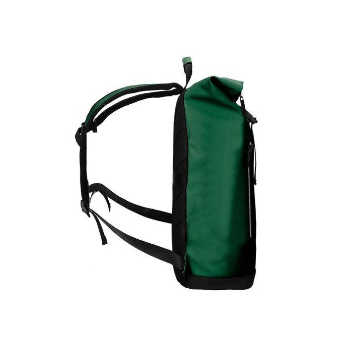 Cartera Antartik Mochila Waterproof Enrollable Diseño Casual Color Verde Militar 480x130x280 mm 4