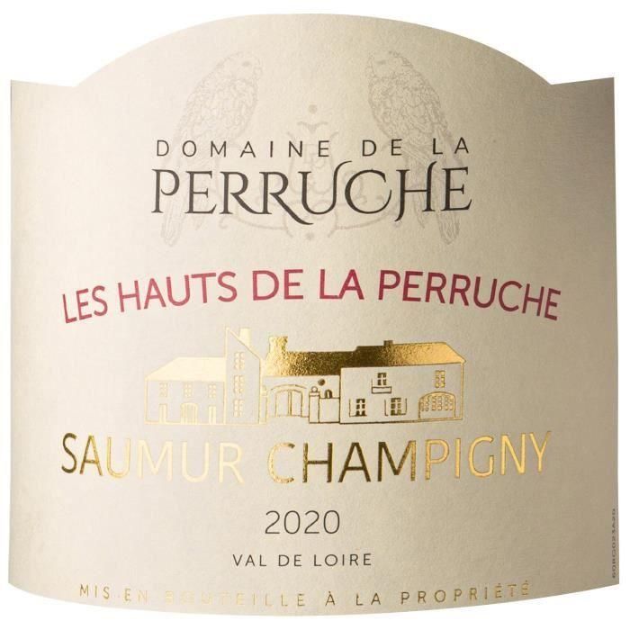 Domaine de la Perruche Les Hauts de la Perruche 2020 Saumur Champigny - Vino tinto del Valle del Loira 1