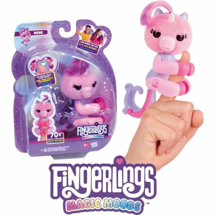 Lansay Unicornio Mimi Fingerlings Magic Moods Juego de Tiempo de Juego - LAN3181860188095 - A partir de 5 años 1 Lansay Unicornio Mimi Fingerlings Magic Moods Juego de Tiempo de Juego - LAN3181860188095 - A partir de 5 años 1