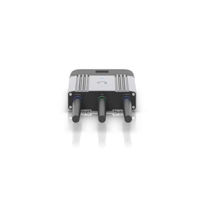 Ubiquiti Mobile Router Industrial, LTE Cat 4 WiFi, nano-SIM (4FF), 2x GbE RJ45, Weatherproof. polycarbonate, aluminum 7 Ubiquiti Mobile Router Industrial, LTE Cat 4 WiFi, nano-SIM (4FF), 2x GbE RJ45, Weatherproof. polycarbonate, aluminum 7