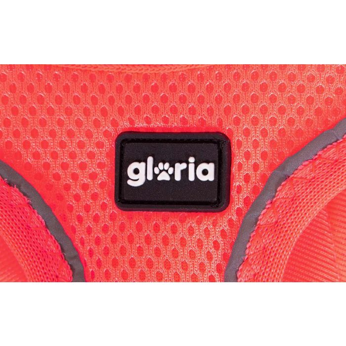 Gloria Arnés Vestido Air Mesh Trek Star para Perro XXS Cuello 24-26cm Pecho 28.6cm Rosa Ligero Transpirable Reflectante 5